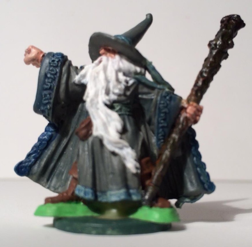 Ral Partha 03-114 The White Wizard, Human Sorcerer Player Character Miniature (NIB)
