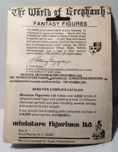 Back of Package Detail