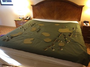 The Battle Set Up, Elves attacking from Right to Left