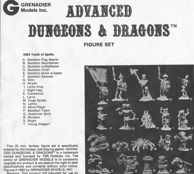 25 Tomb of Spells box insert