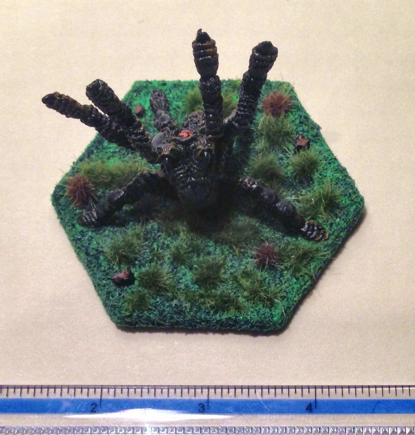 18 TSR Giant Ral Partha Spider (Steeder) 11-515 from top complete