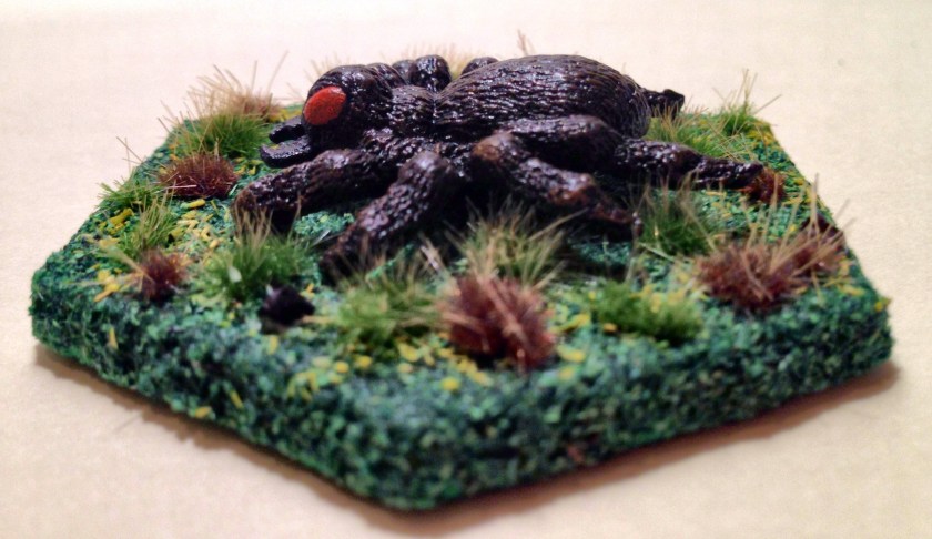 23 Grenadier 5004 Tomb of Spells Huge Spider side view complete