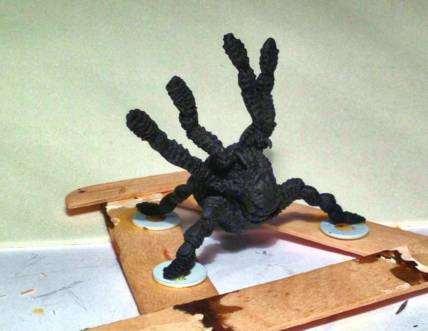 9 TSR Giant Ral Partha Spider (Steeder) 11-515 after base coat