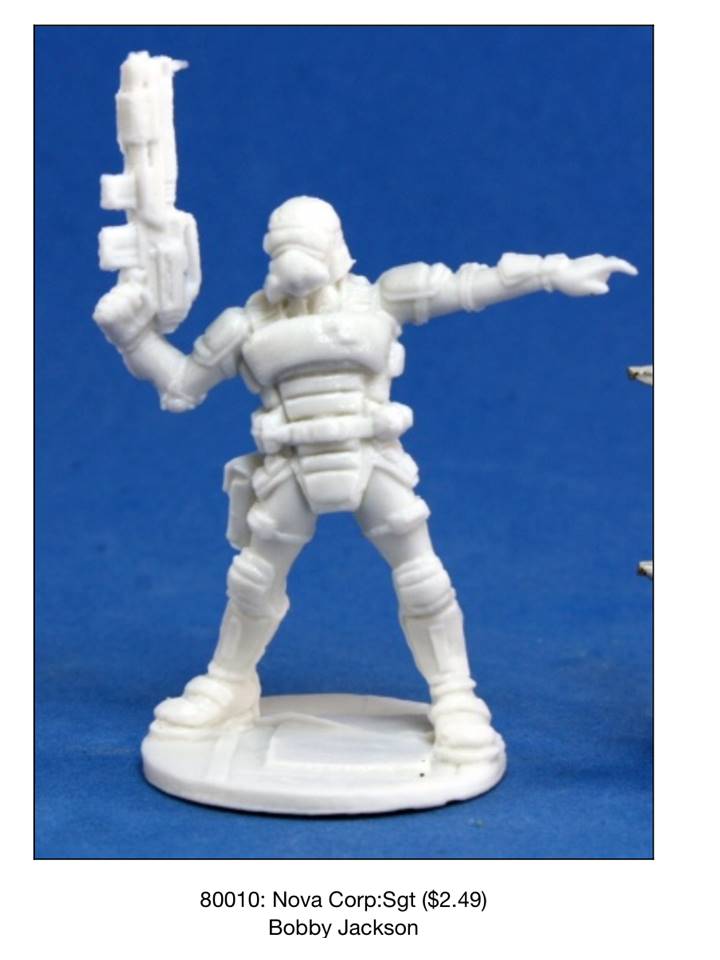 1a 80010 Nova Corp Sgt Reaper Space Roomans pickup from ebay