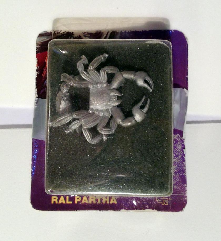 1 Ral Partha 11-452 Giant Scorpion ADD Monsters in package