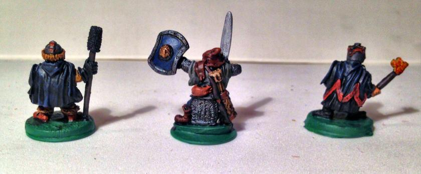 15 Dwarf crew for RAFM SE-29 Large Bombard after varnish back