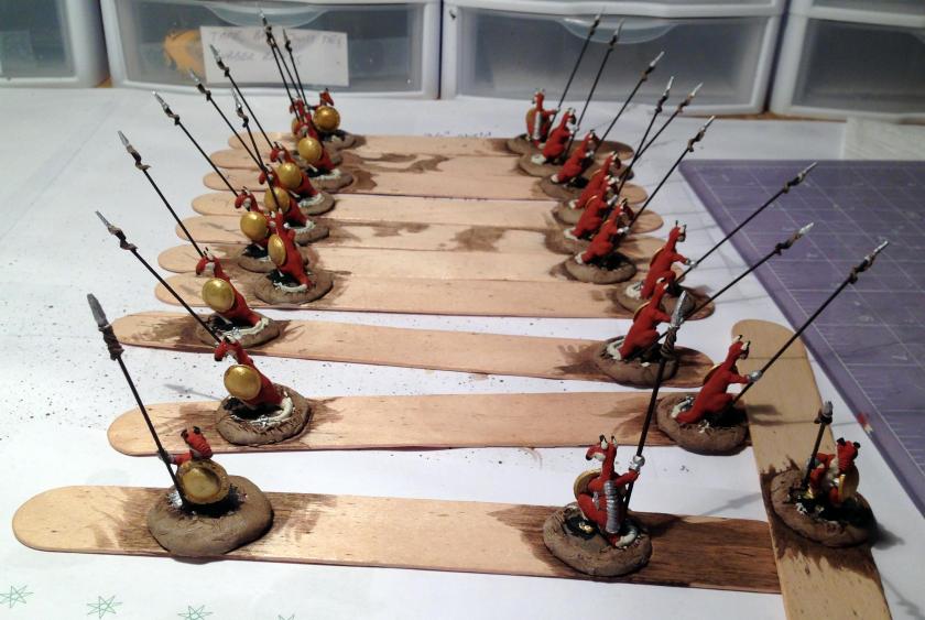 10 Roomans base coated shields