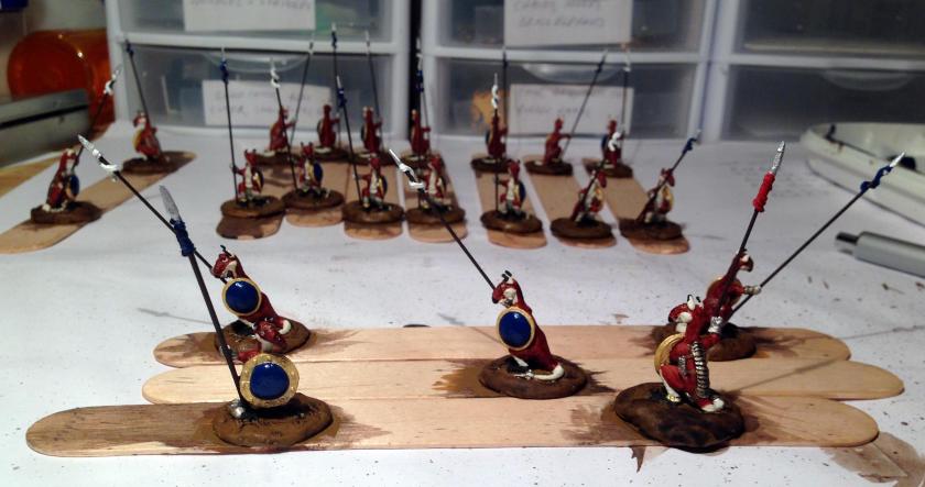 13 Roomans after wash with inks