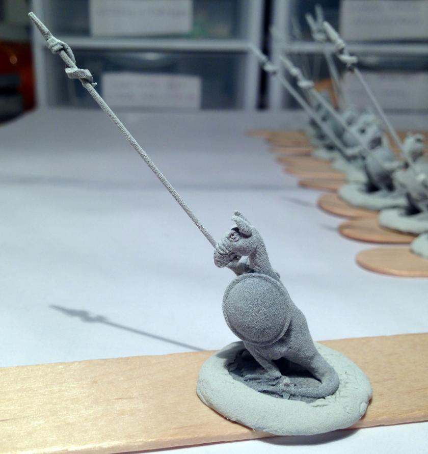 8 Rooman trooper newer pike side view shield side