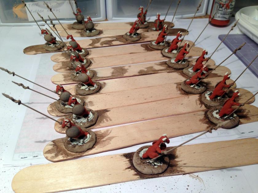 9 Roomans base coated