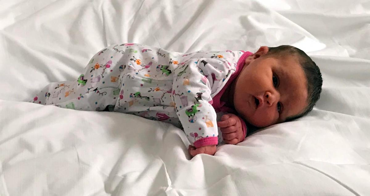 Welcome Tabitha Lynn Smedile, our first&nbsp;granddaughter!