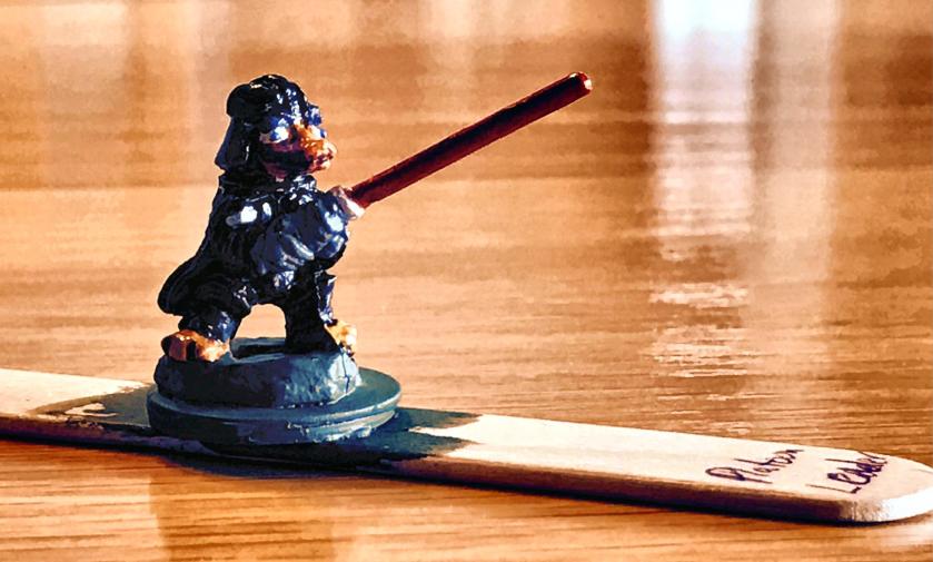 11 Duck Vader base coated