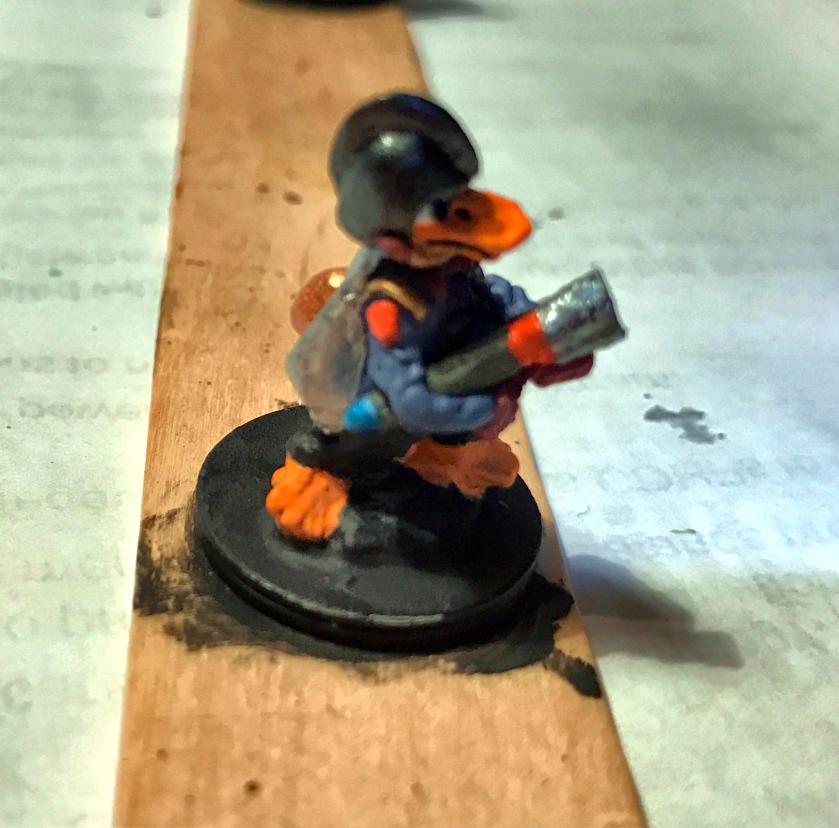 23 Completed base coat closeup mortarduck loader