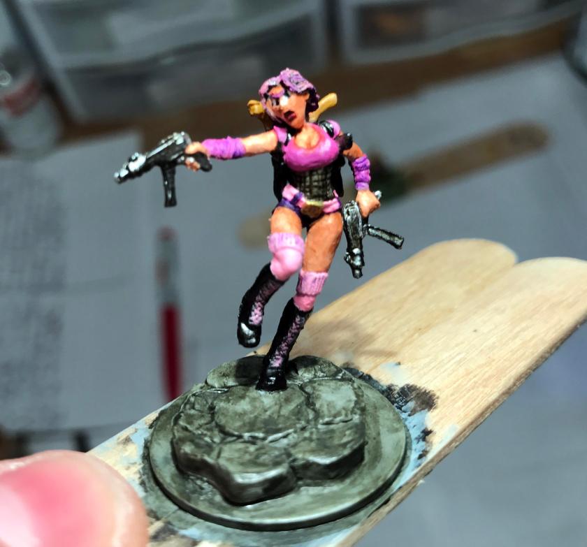 3 Bonnie initial basecoat