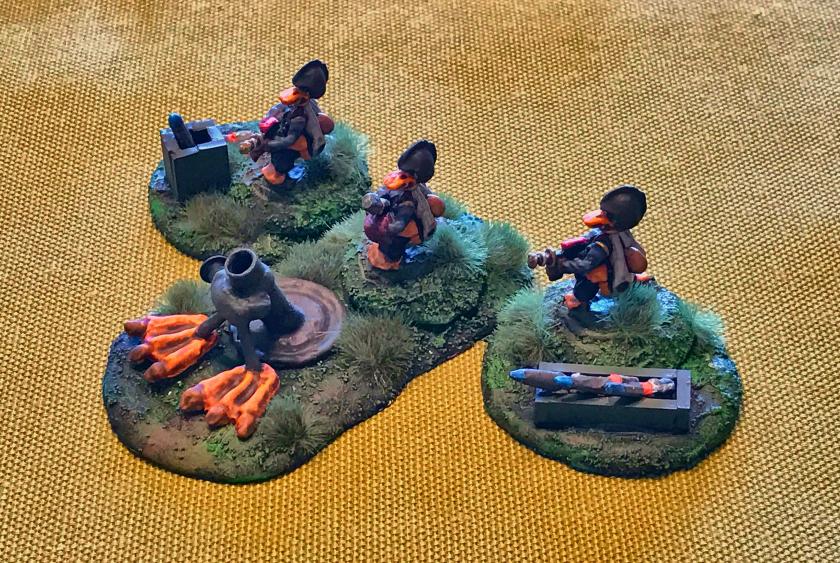 36 Mortar Section 2 complete view from left