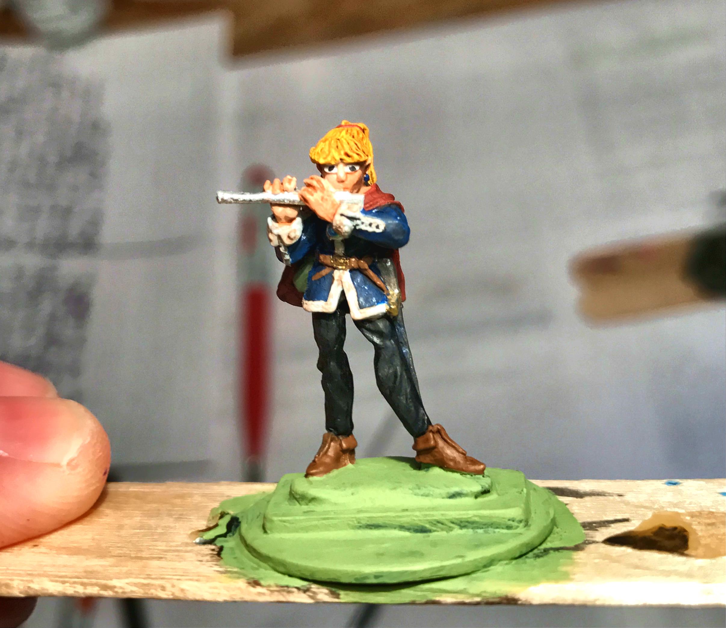 4 Bard base coated, front