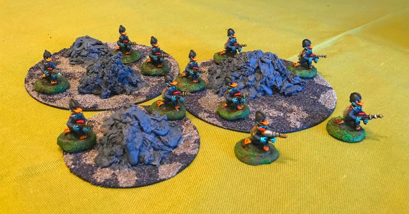 40 2nd squad in the rocks