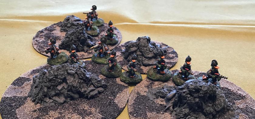 41 3rd squad in the rocks