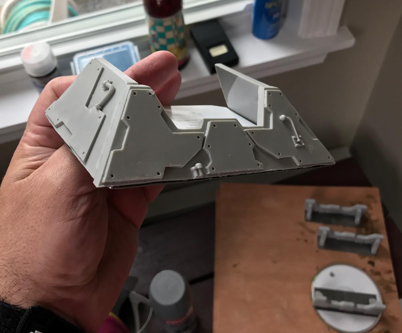 3 defensive pit unpainted