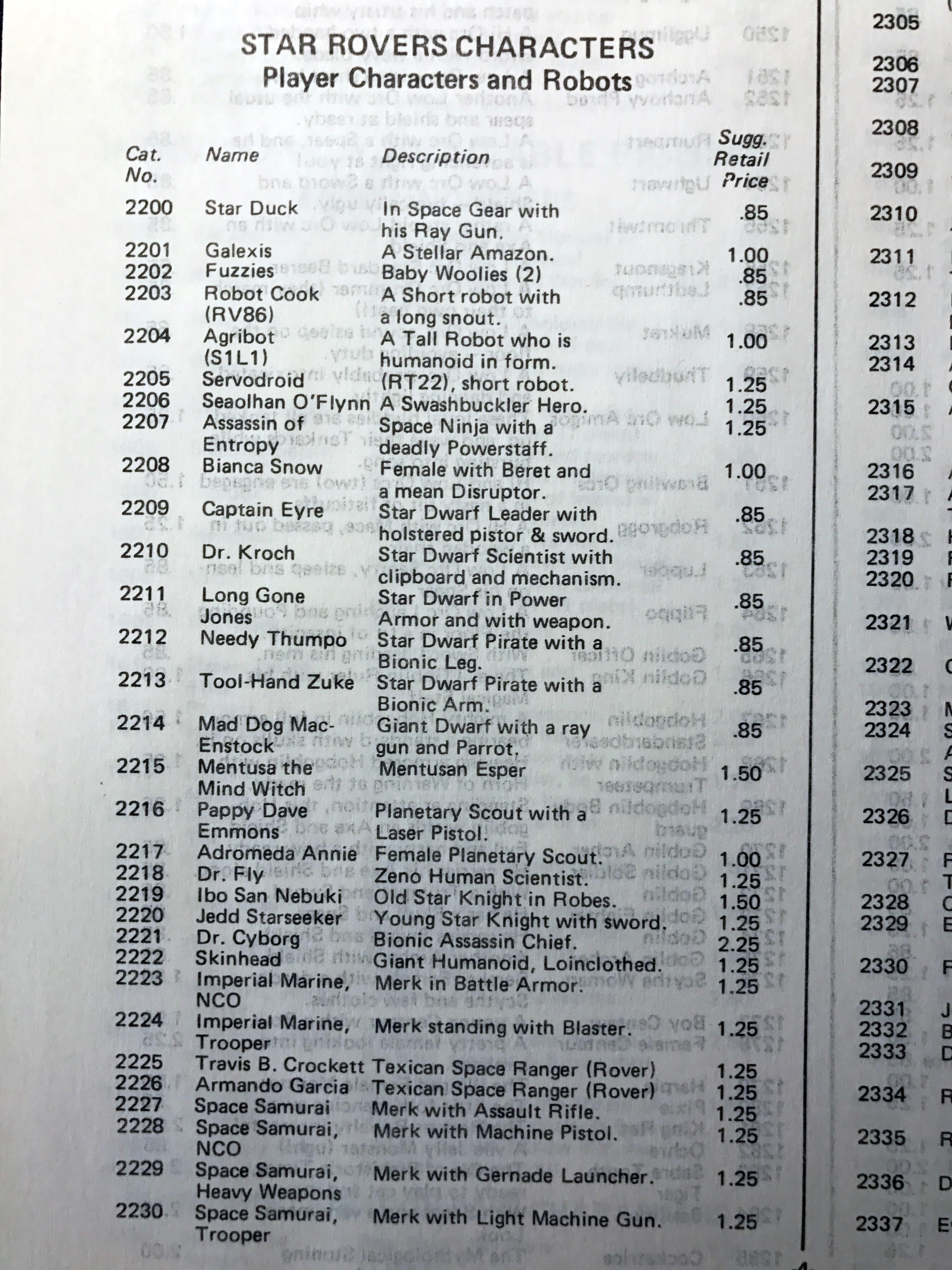 0a catalog
