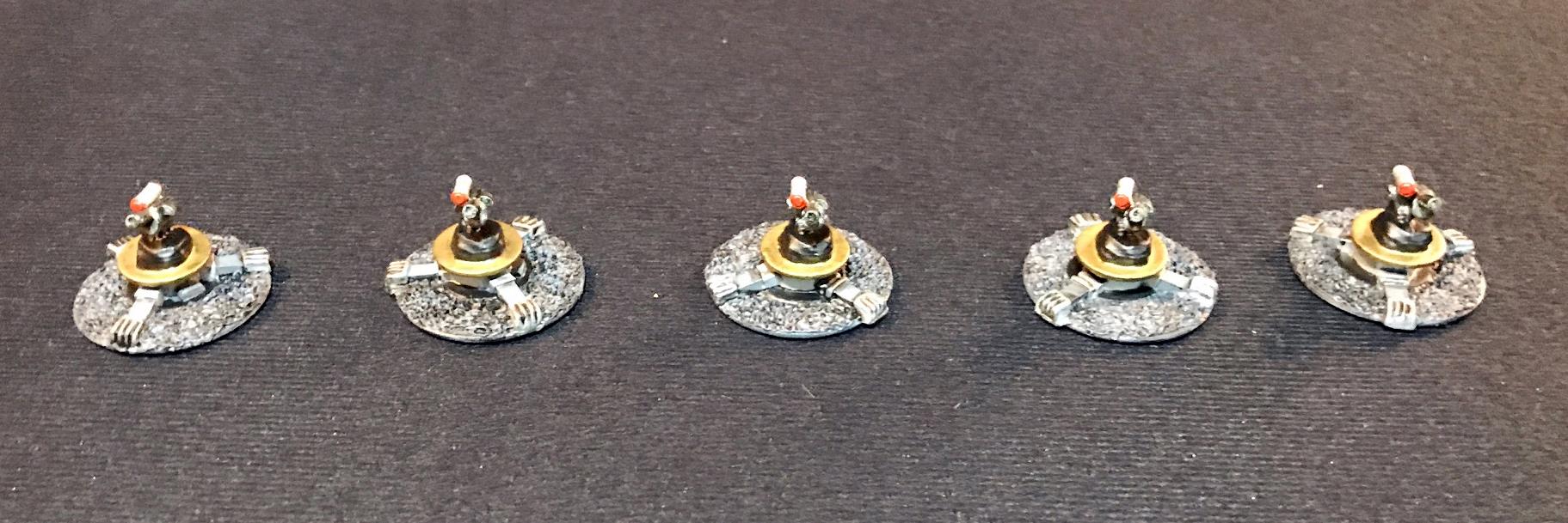 3 robo guns finished facing forward