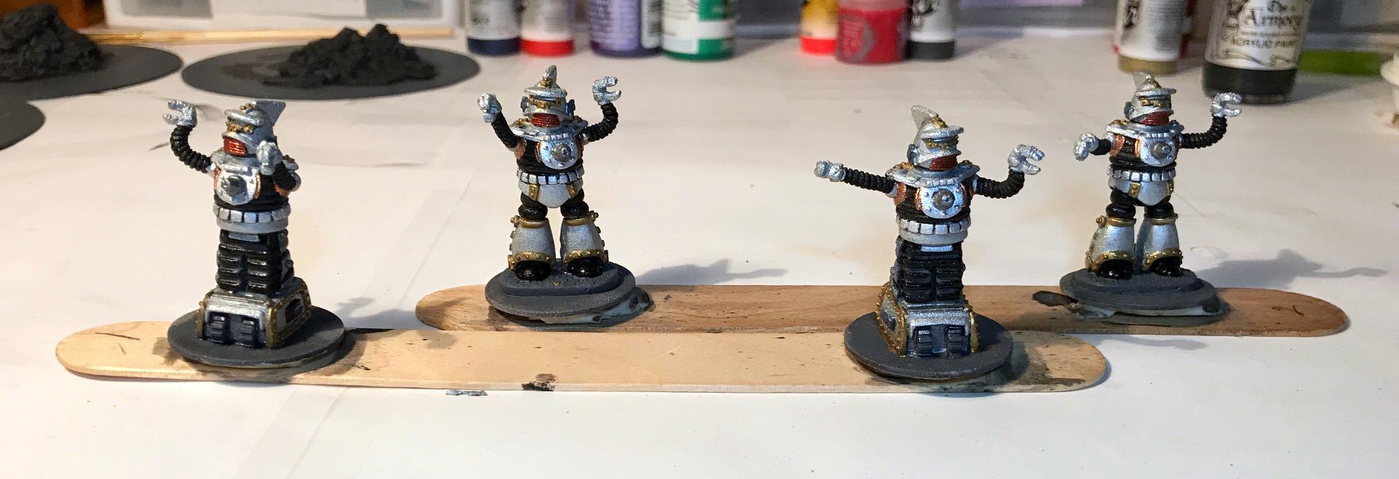 5 mid stage base coat on Khang robots