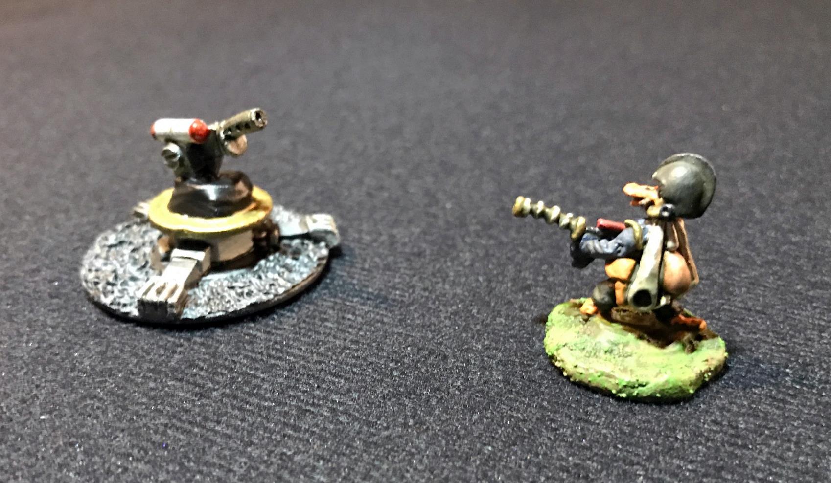 6 robo gun close up with Star Duck SFC Mallard