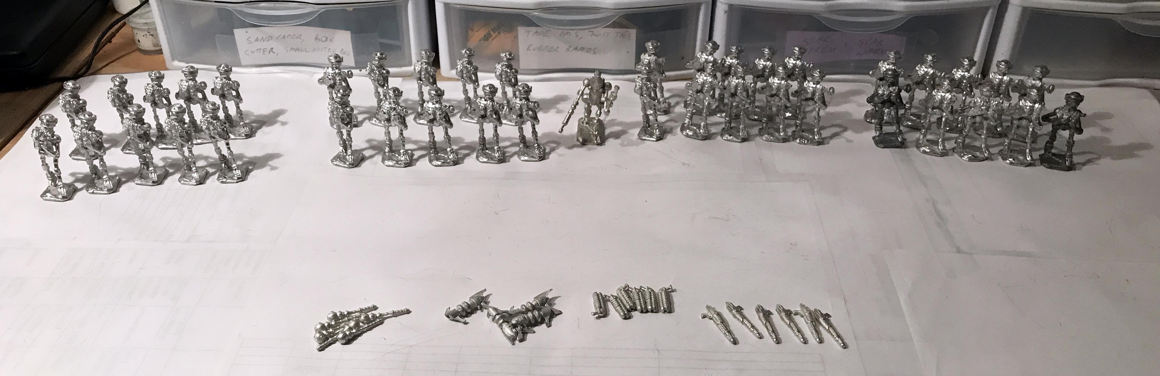 01 Warbot Platoon with Juggerbot