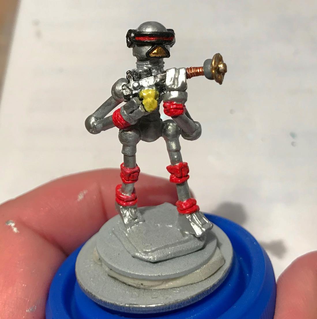 11 Red original Mark III base coated mid stage