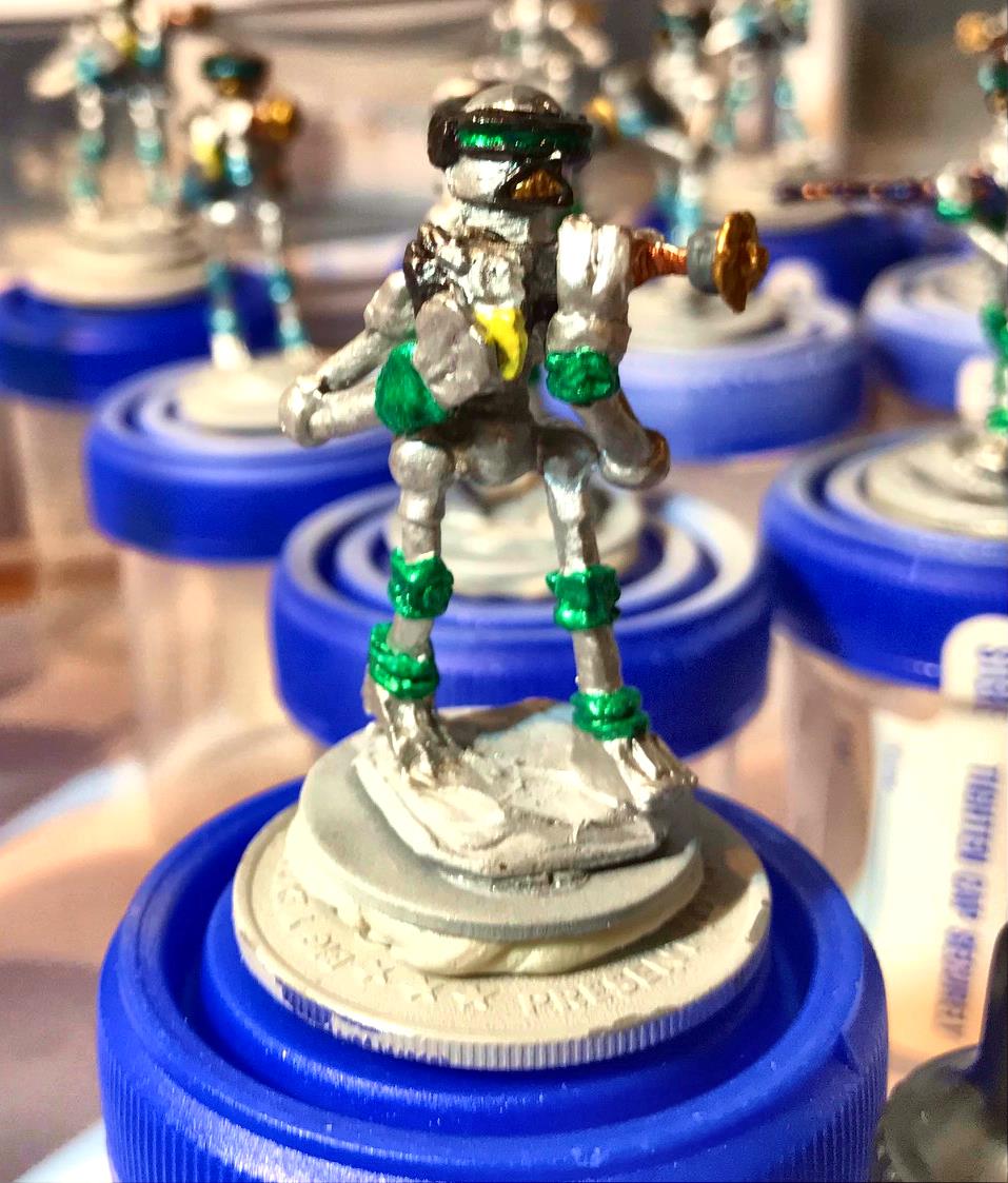 14 Green cast Mark III base coated mid stage