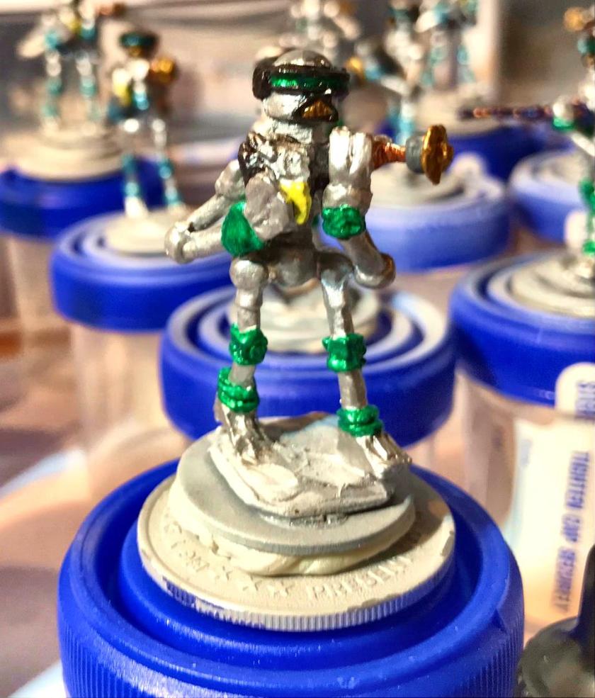 14 Green cast Mark III base coated mid stage