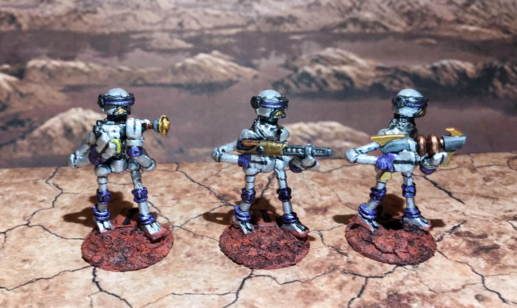 29 Purple Mark III Warbots with conversions