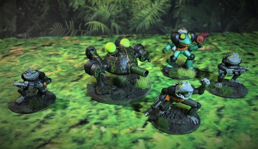 23 hvy wpns~recon section deployed