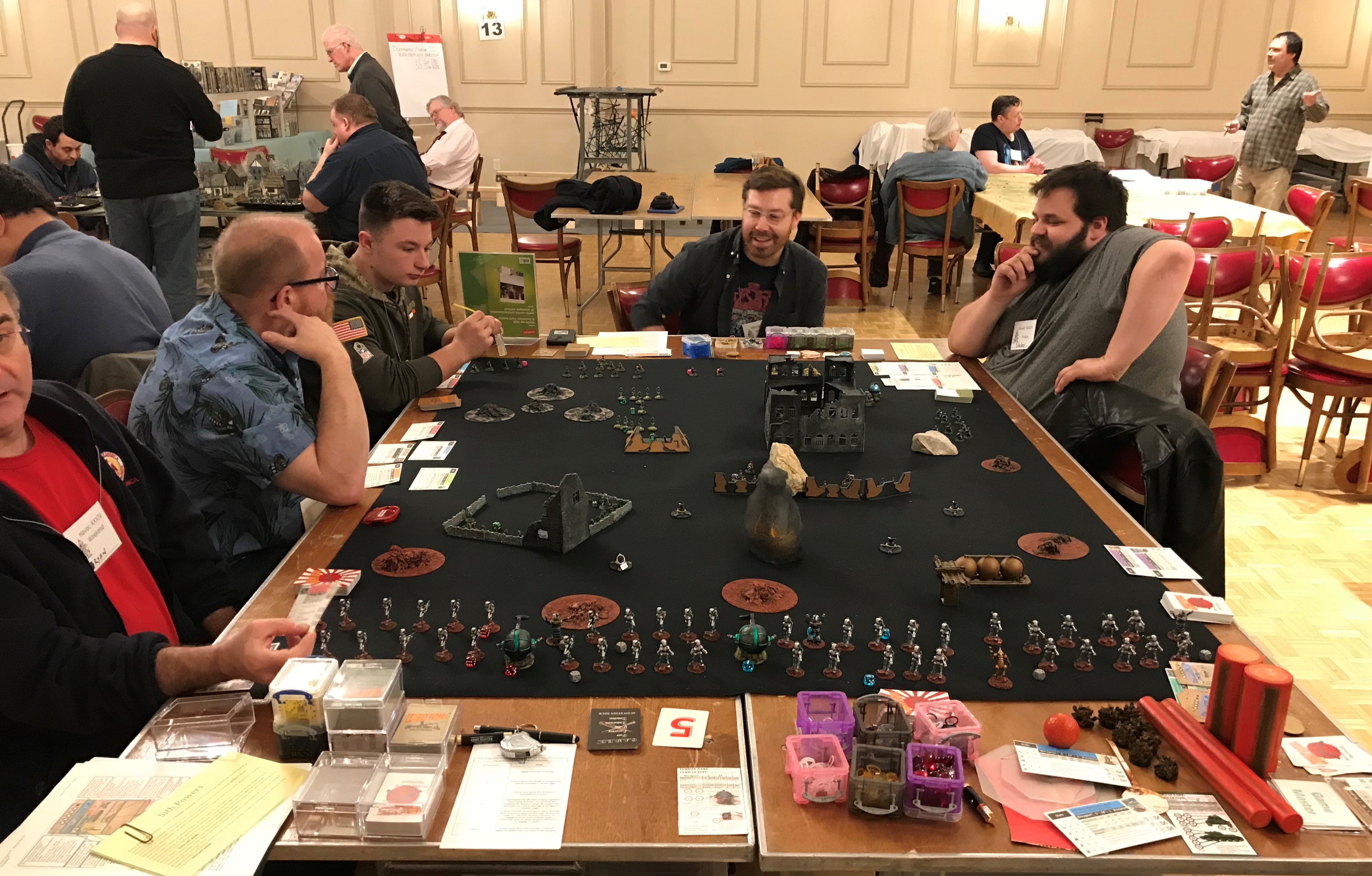 1 setup Attack of the Warbots