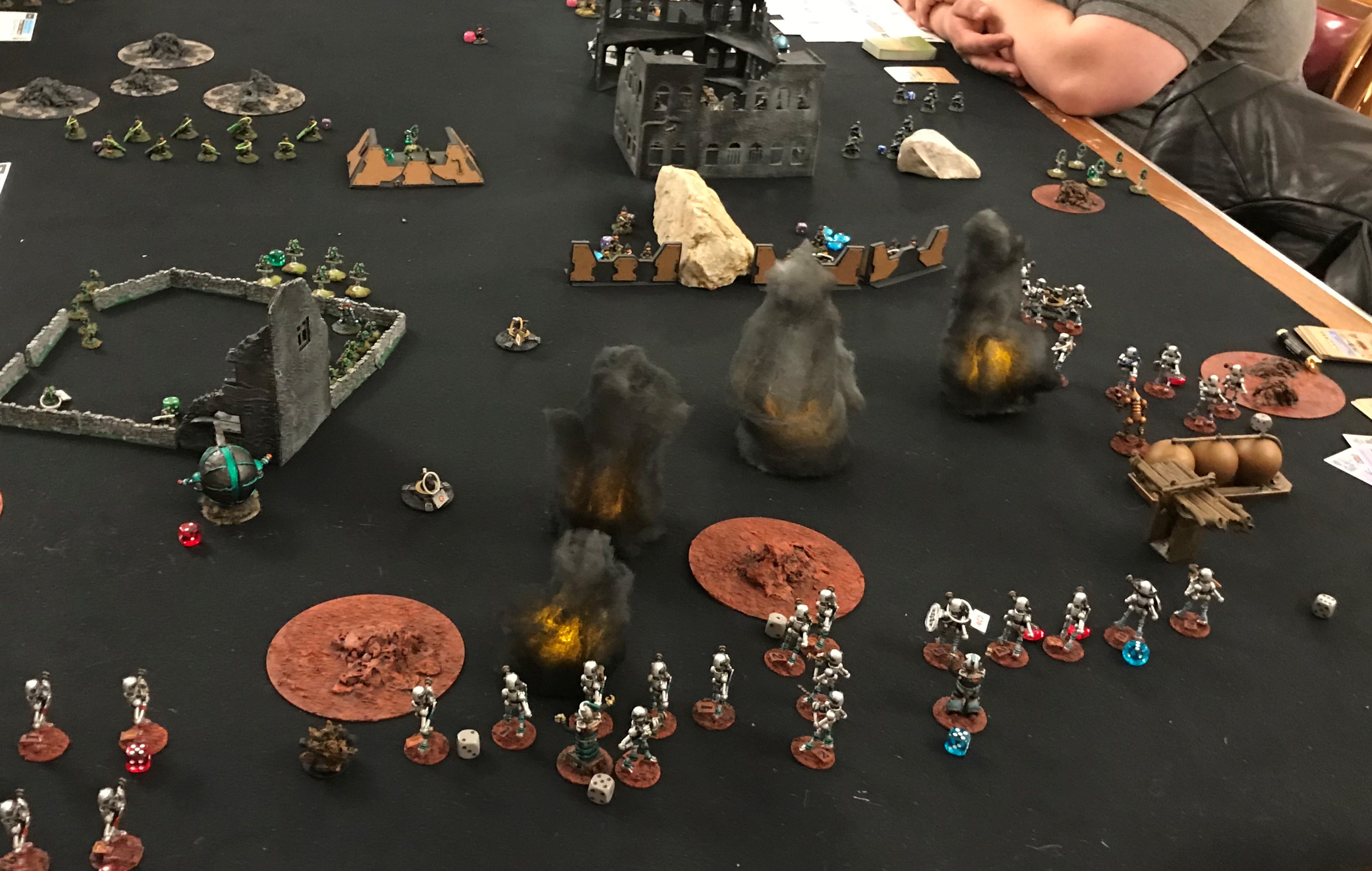 2 Robo sentry guns and Sphere tank burn