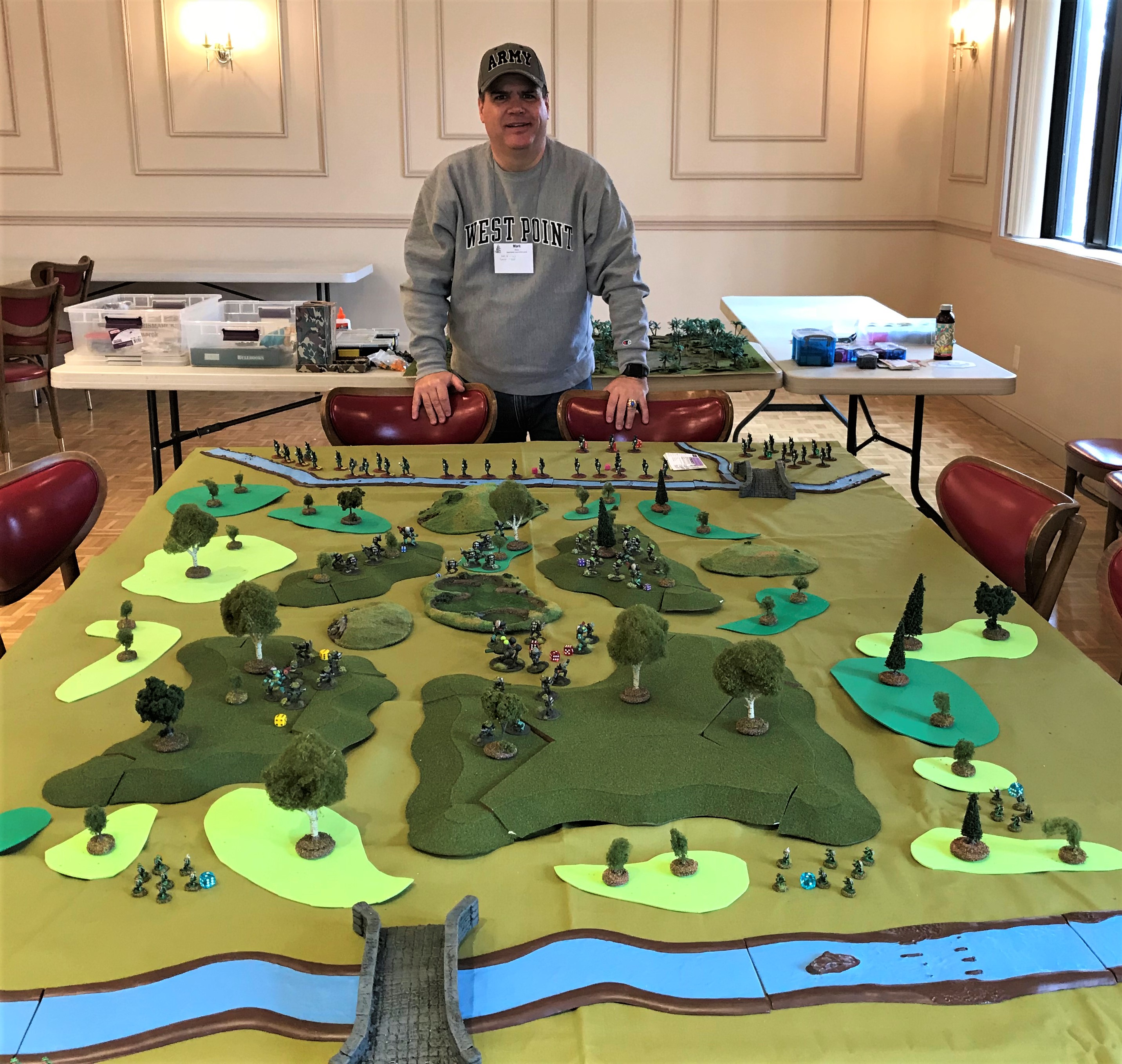 8a set up for FROGS with me