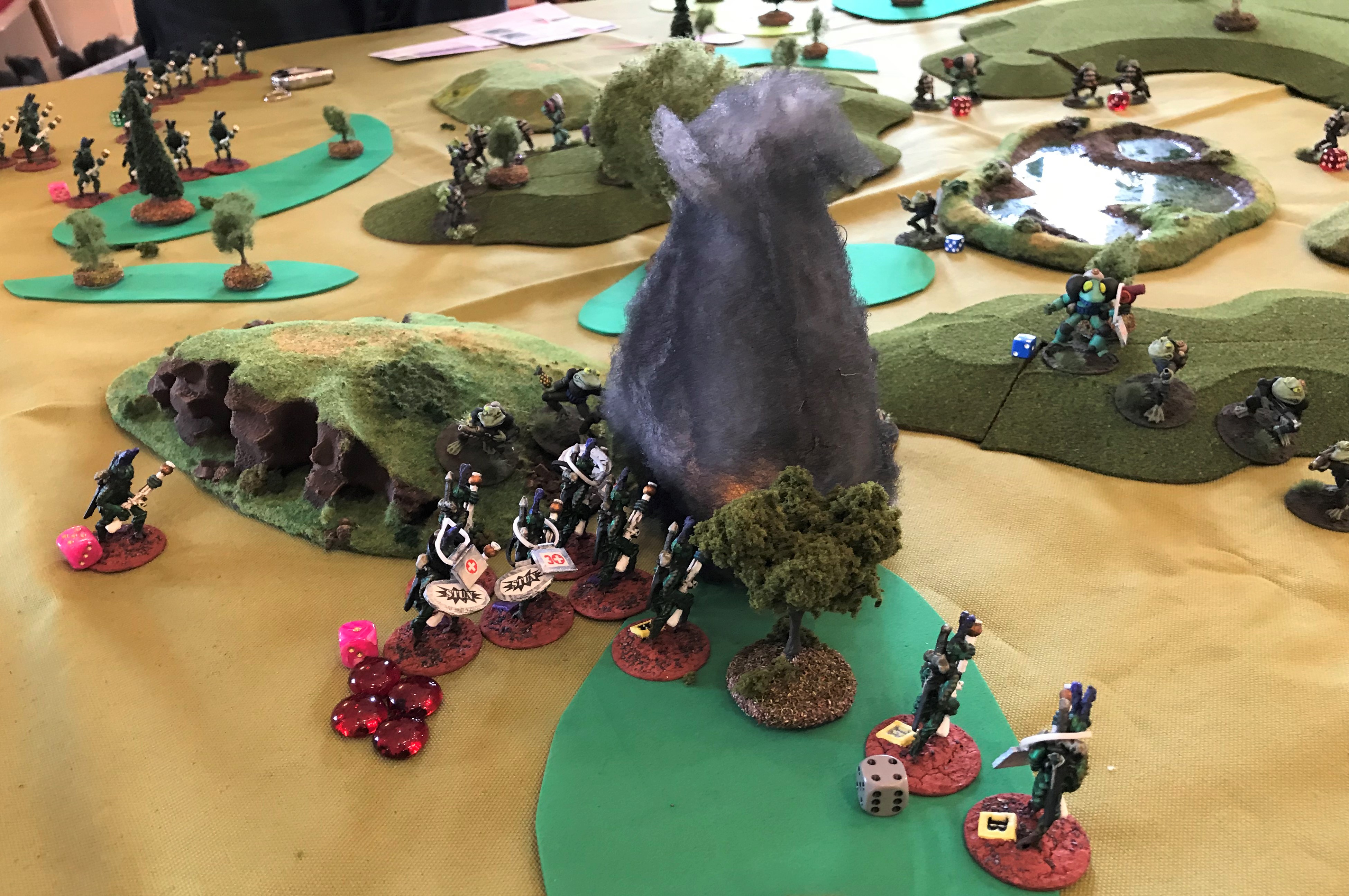 8g taking flamethrower Phraints advance by hill