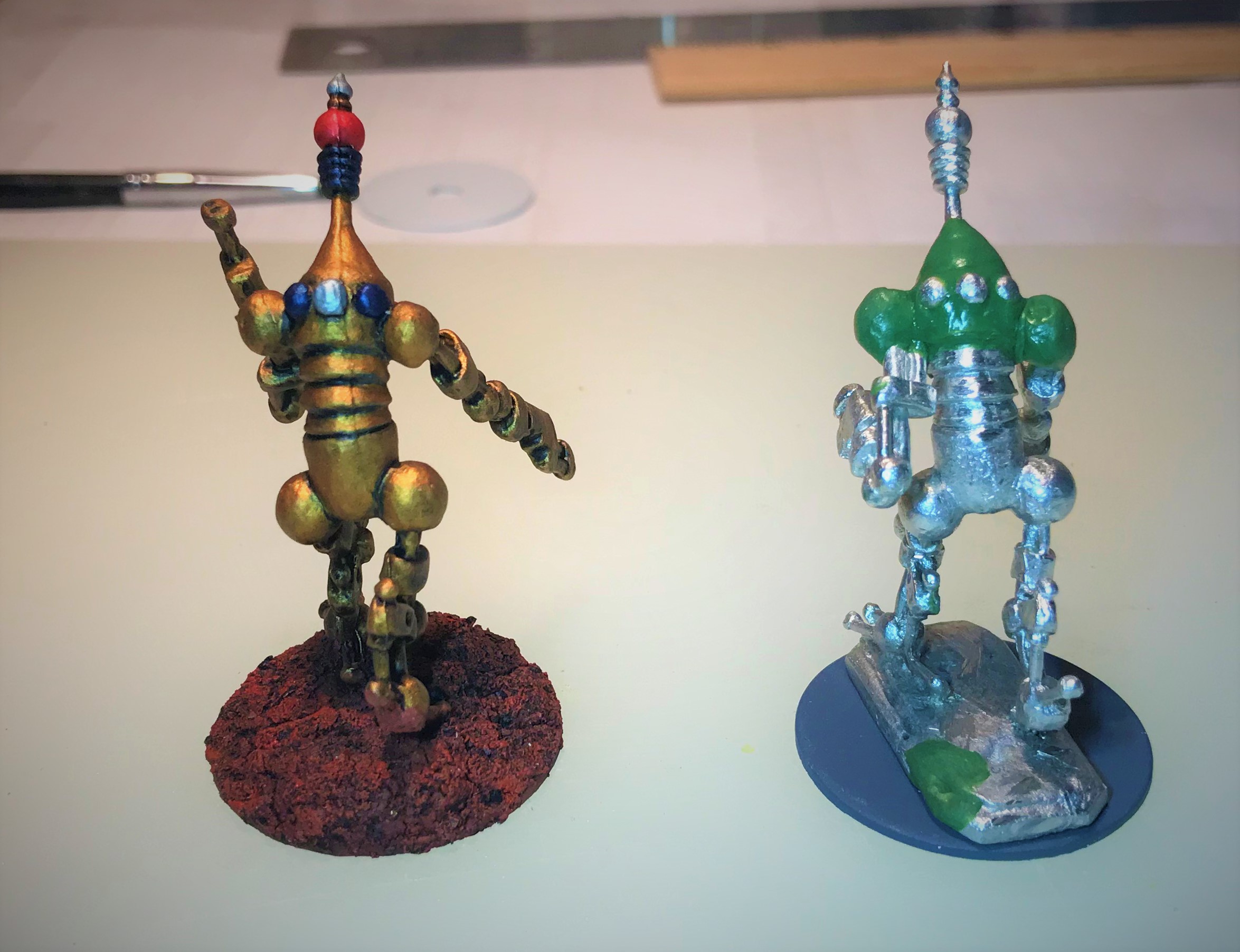 1 Assembled and comparison with original