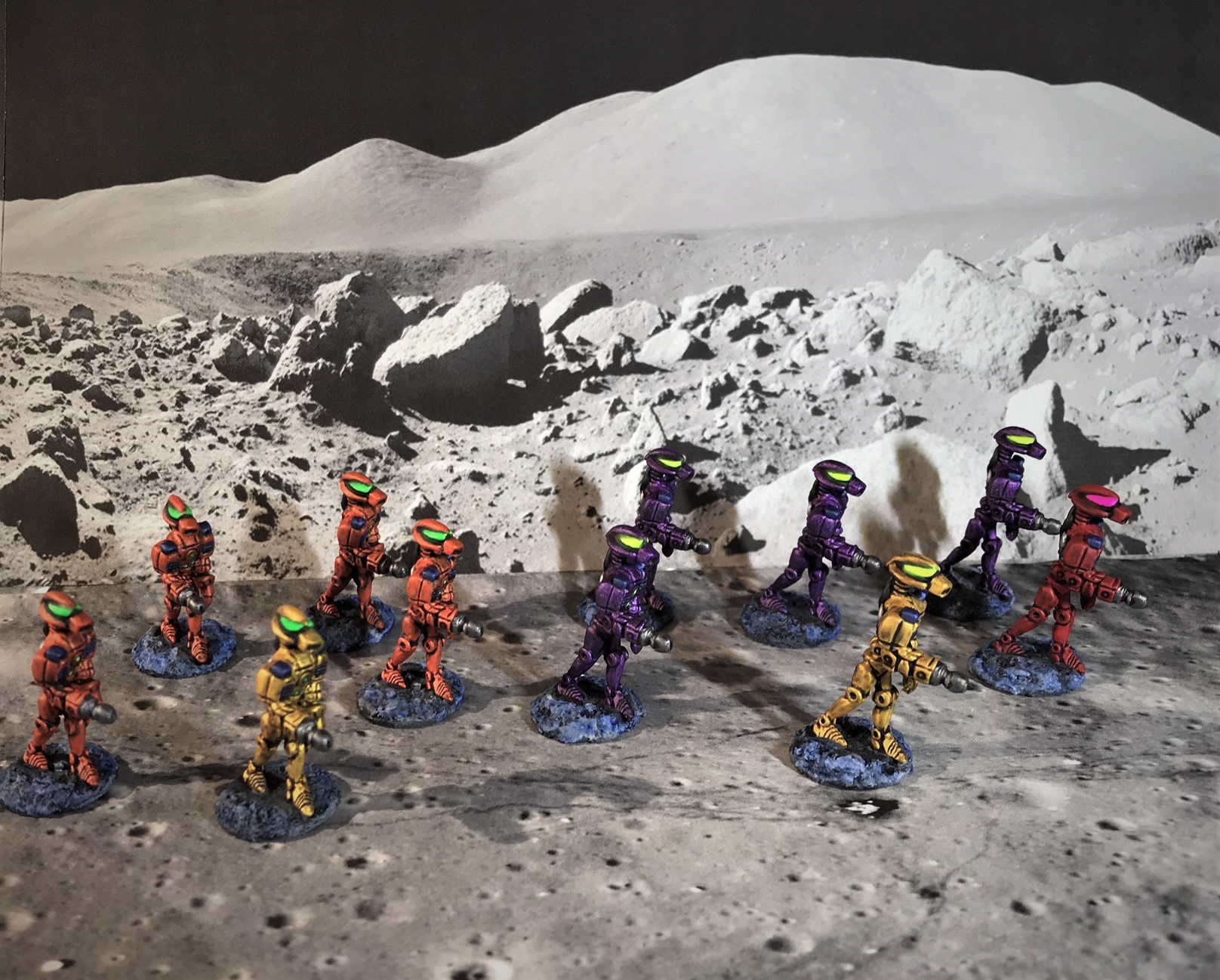 13 Advancing Robots Mega Minis DEAL 0372 in progress complete squad better