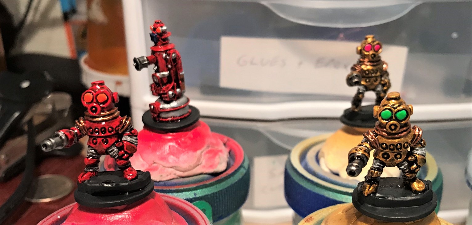 13 real close up after wash and optics painted