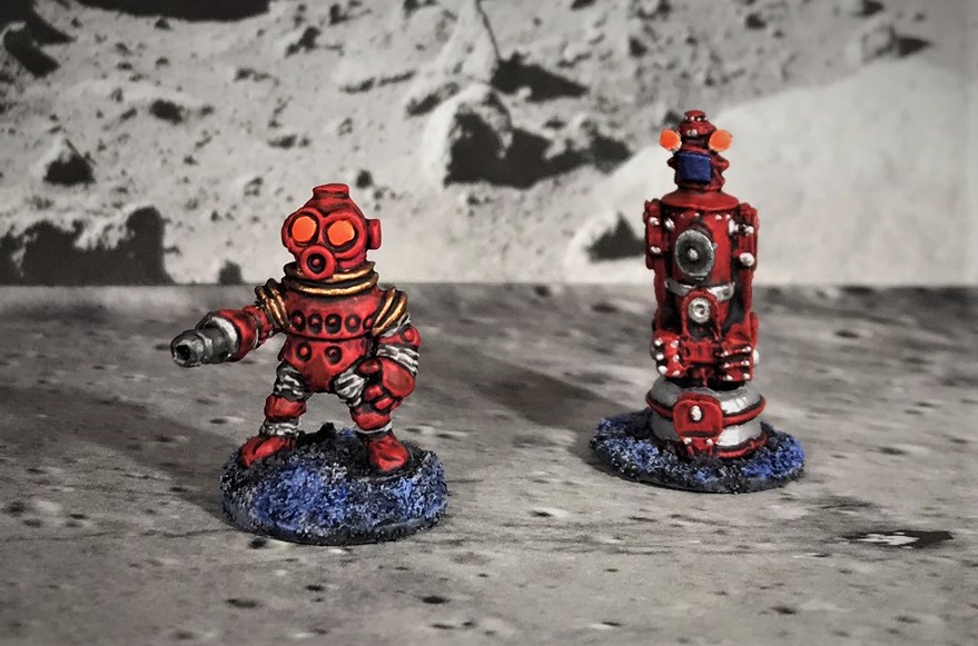 16 Leadership of Space Dwarf Assault Squad