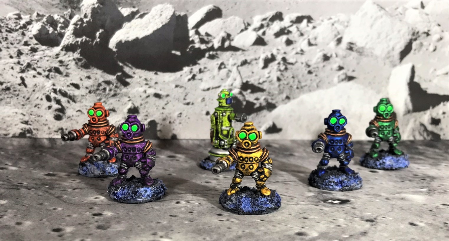 17 Team A of Space Dwarf Assault Squad