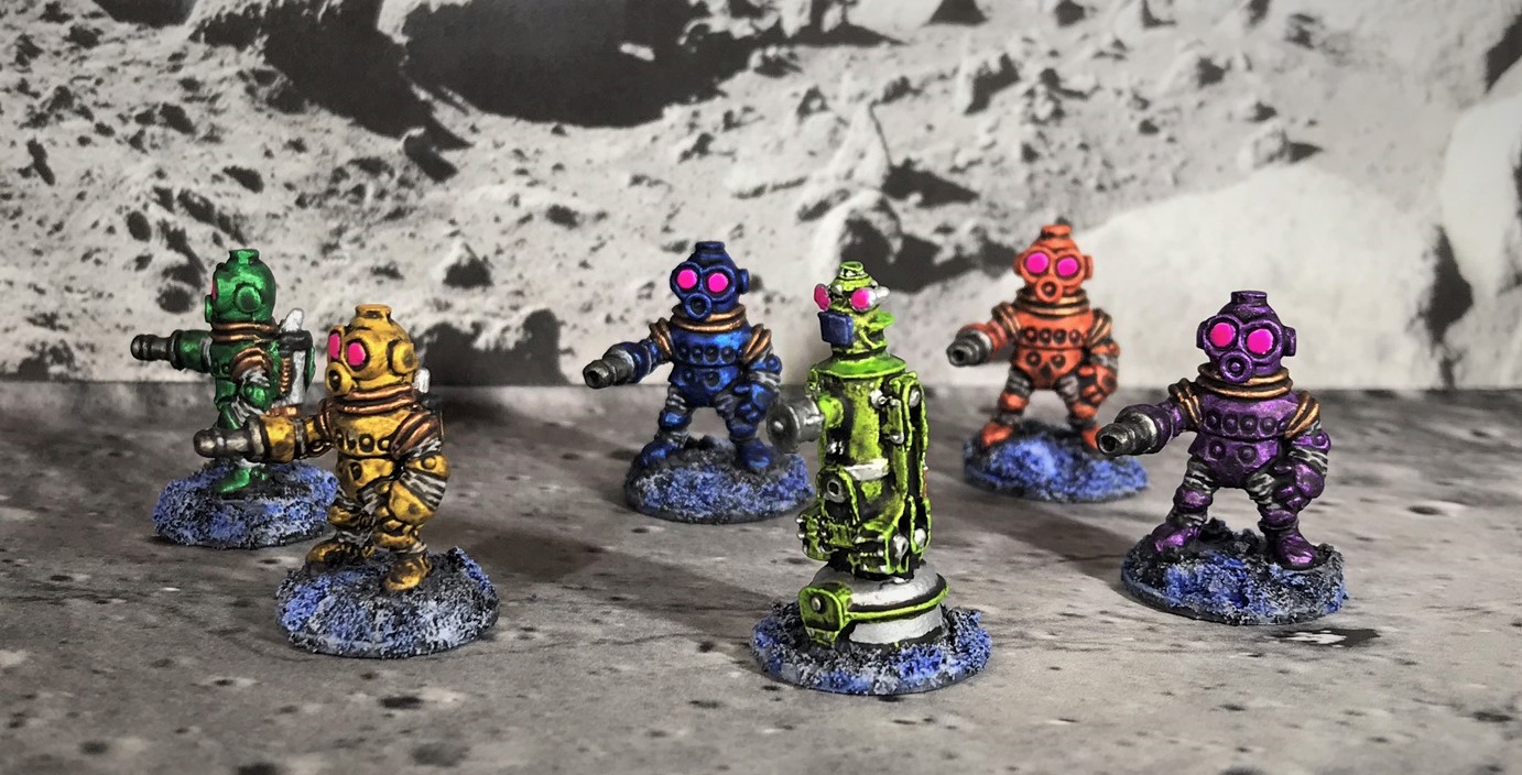 18 Team B of Space Dwarf Assault Squad