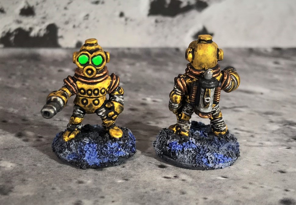 21 Space Dwarf Assault Squad Team Leaders