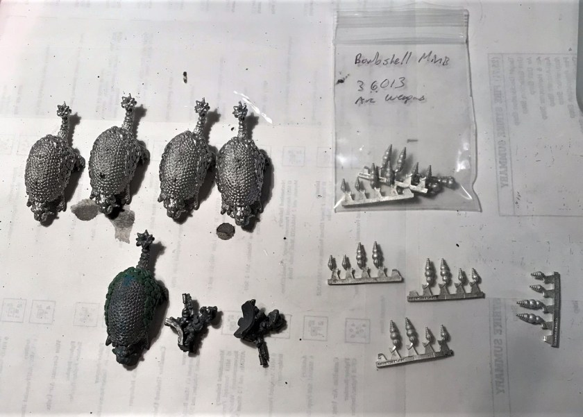 3 Frinx on Glyptodon - final 5 and weapons