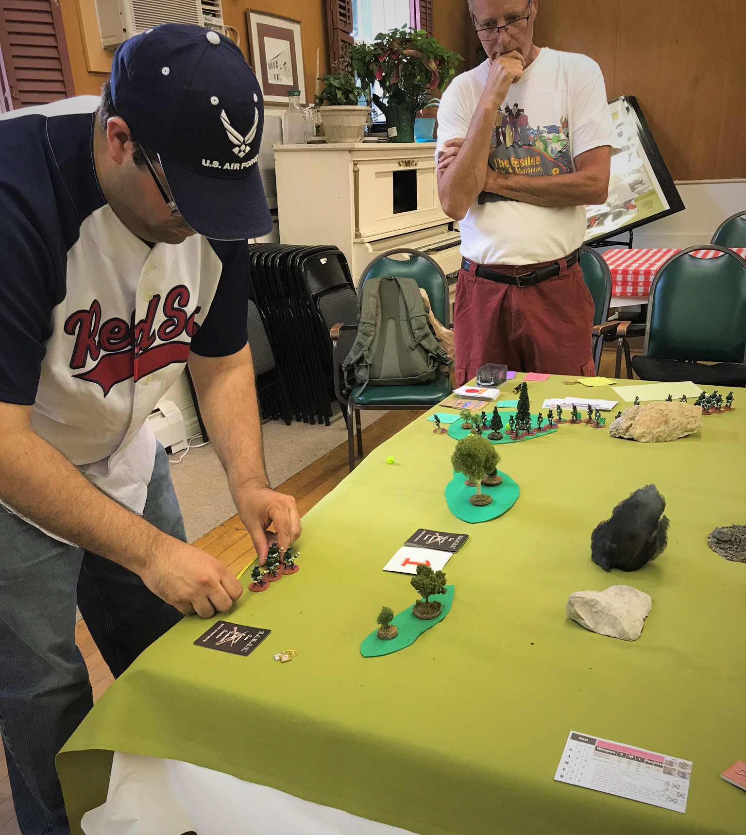 6 on the other flank Jared Burns and Michael Morgan