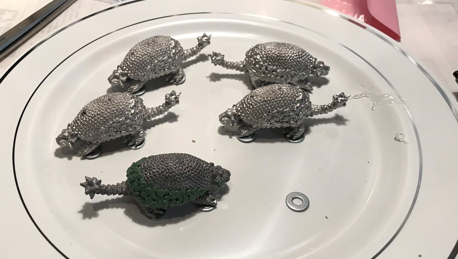 8 basing on #8 washers