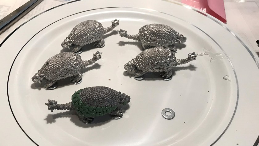 8 basing on #8 washers