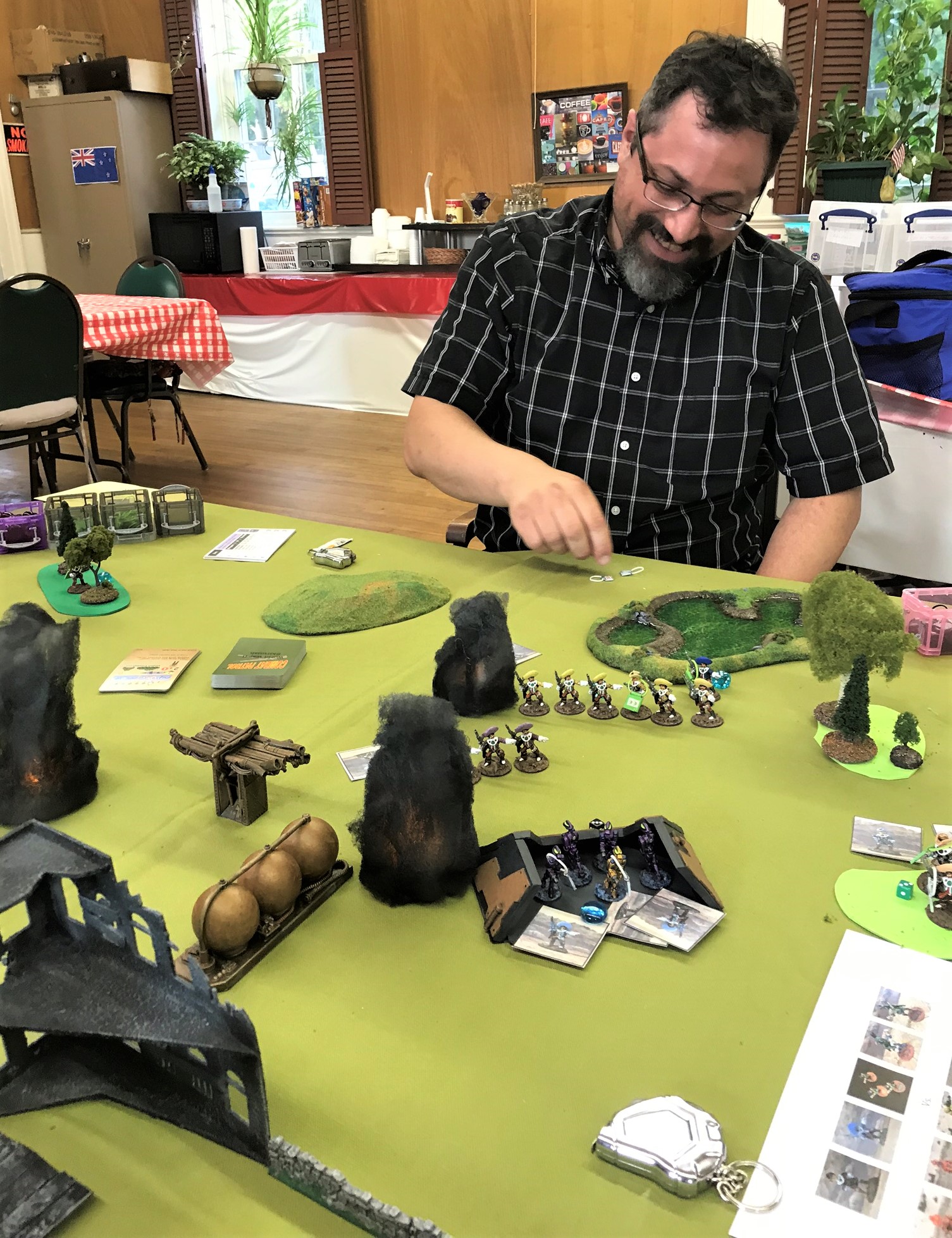 9 Chris Comeau happy as Roberker dies