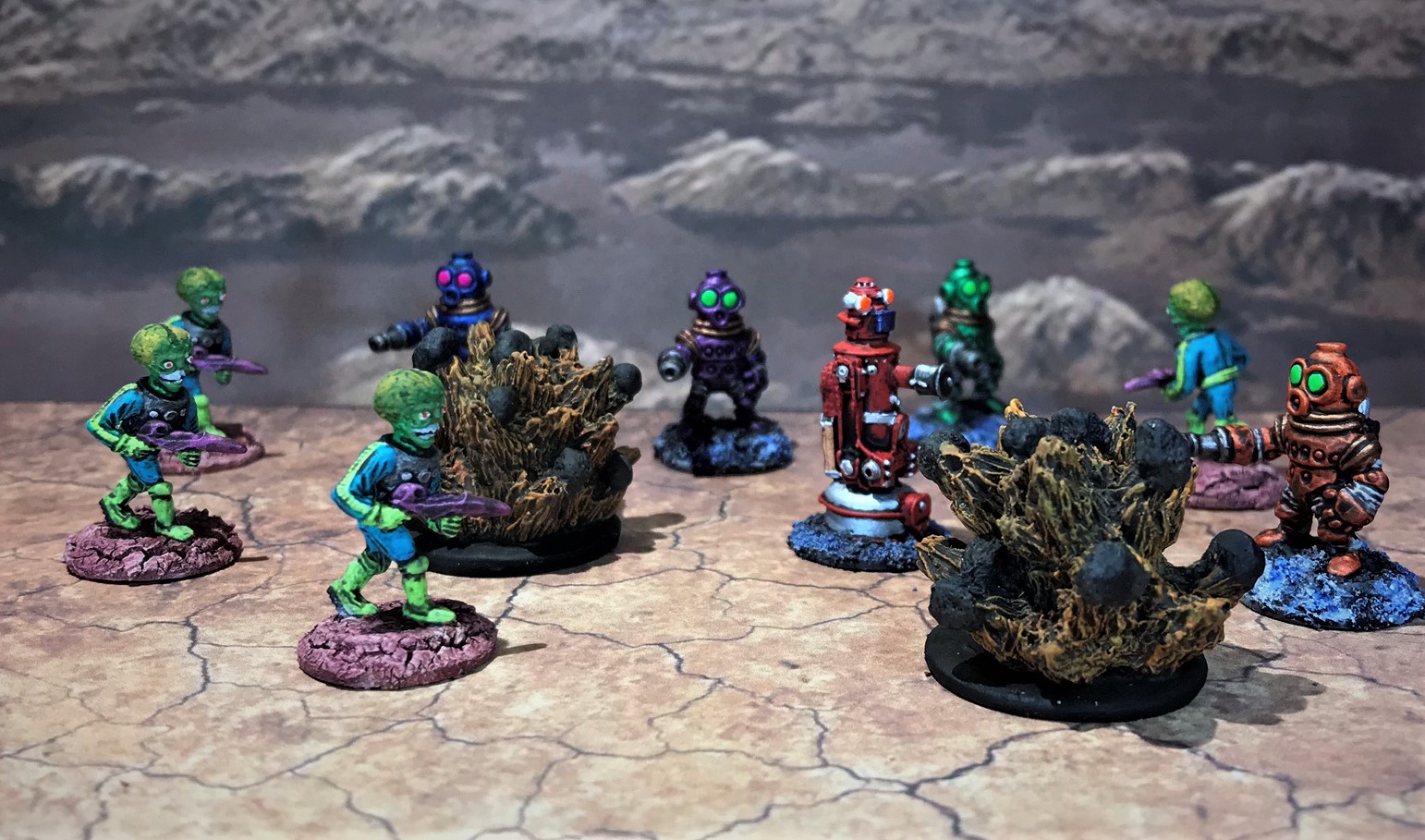 21 B2 charging into Space Dwarves